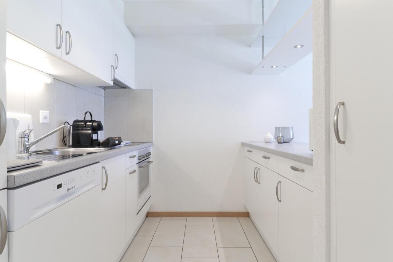 Modern Apartment Close To Martigny Train Station Ngoại thất bức ảnh